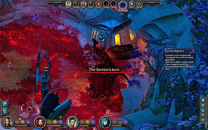 The Sorrow will appear in the eastern part of the map - How to escape the Miel Avest Sanctuary? - Puzzles and additional activities - Torment: Tides of Numenera Game Guide