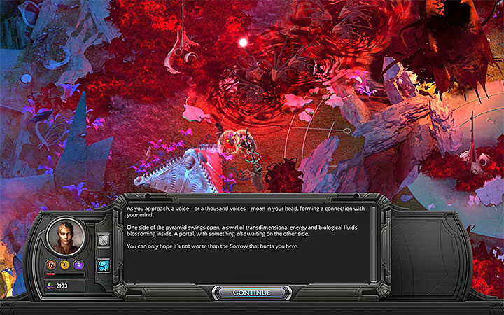 The main character must reach the feretory - How to escape the Miel Avest Sanctuary? - Puzzles and additional activities - Torment: Tides of Numenera Game Guide