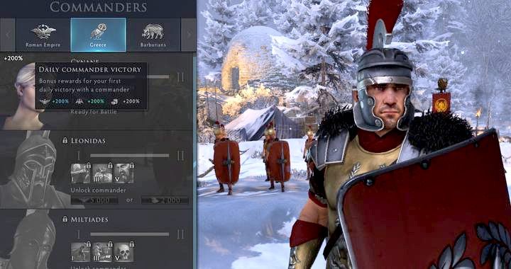 Daily rewards are great for gaining a large amount of experience and for upgrading many commanders. - How to quickly get experience in Total War: Arena? - FAQ - Total War Arena Game Guide