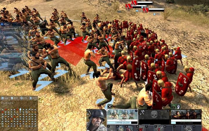 Falxmen have an easy time dealing with swordsmen (provided the enemy unit isnt of higher experience level). - Falxmen in Total War: Arena - Units, Items & Tips - Total War Arena Game Guide