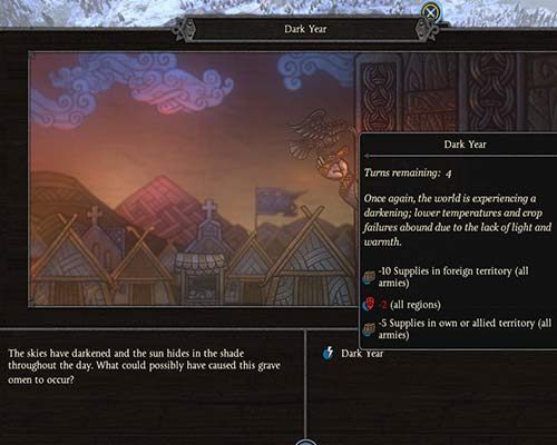 You have no influence over certain events, so your public order could be lowered for some time. - Provinces, regions and public order in Total War Saga Thrones of Britannia - Provincial Governance - Total War Saga: Thrones of Britannia Game Guide