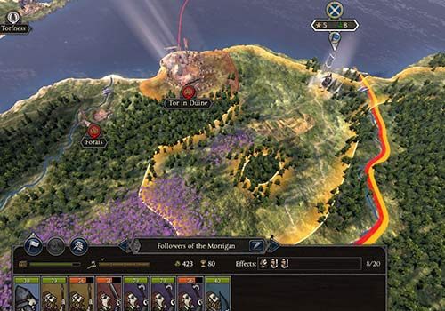 Strategically placed armies, as well as cities, can block enemy movement and secure your kingdom from invasion. - How to create and move armies in Total War Saga Thrones of Britannia? - Starting tips - Total War Saga: Thrones of Britannia Game Guide