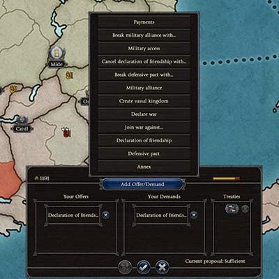 A declaration of friendship is a great way of starting the relations off at the right foot. - Diplomacy in a nutshell in Total War Saga Thrones of Britannia - Starting tips - Total War Saga: Thrones of Britannia Game Guide