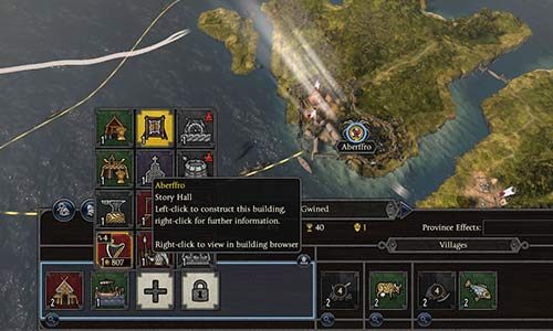 Instead of a special building, it is better to construct a Blacksmith - it will harmonize with the rest of the mines in the area and provide higher income - How to develop your province in the right way in Total War Thrones of Britannia? - Provincial Governance - Total War Saga: Thrones of Britannia Game Guide