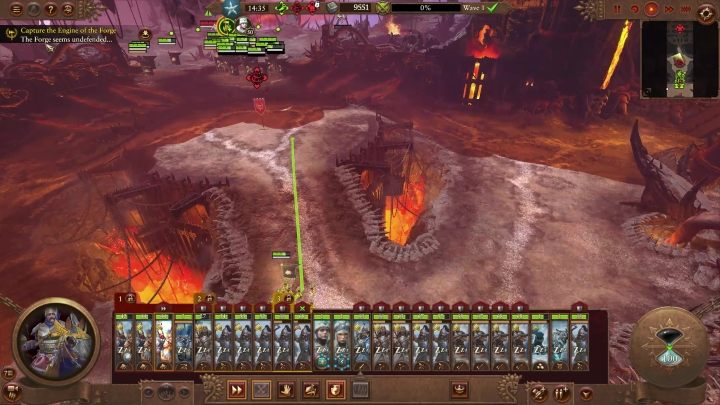 When you reach the middle arena, you may be surprised to find that there are no enemies here - Total War Warhammer 3: Forge of Souls - Realm of Chaos - Total War Warhammer 3 Guide