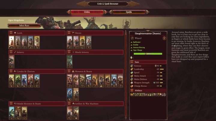 In the early game you should definitely invest in Ogre Bulls, which are basic, cheap and relatively good to start with - Total War Warhammer 3: Ogre Kingdoms - Military - Ogre Kingdoms - Total War Warhammer 3 Guide