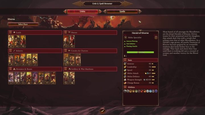 In the early stages of the game, you should definitely check out Chaos Warriors of Khorne - Total War Warhammer 3: Khorne - Military - Khorne - Total War Warhammer 3 Guide