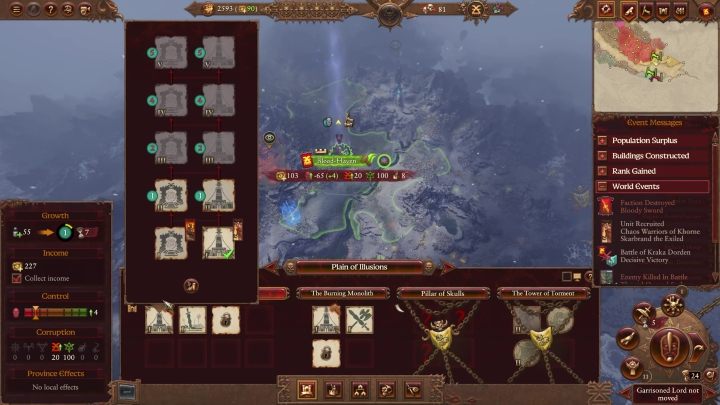 In addition, in the provincial capitals, the Khorne race has 2 types of main building at their disposal - Soul Keep and Dimensional Tear - Total War Warhammer 3: Khorne, Technologies and buildings - which ones to start with? - Khorne - Total War Warhammer 3 Guide