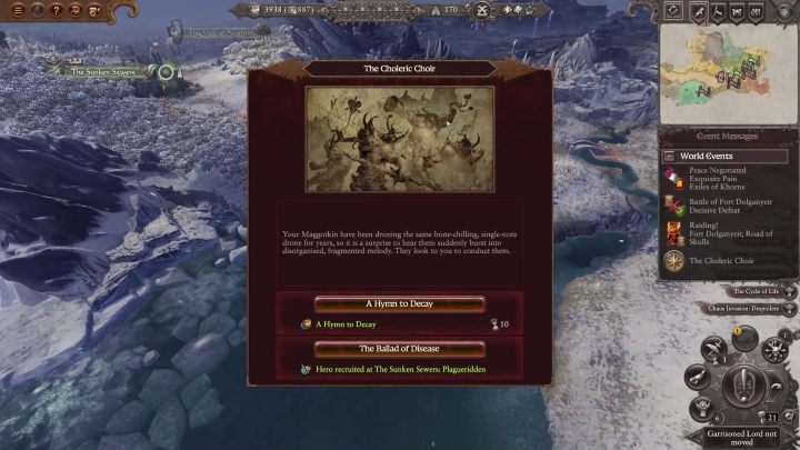 One of the ways to recruit heroes are random events - Total War Warhammer 3: Recruitment - Lords and heroes - Total War Warhammer 3 Guide