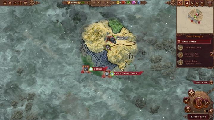 You start out west on the peninsula between the Norsca clans - Total War Warhammer 3: Daemons of Chaos - how to start? - Daemons of Chaos - Total War Warhammer 3 Guide