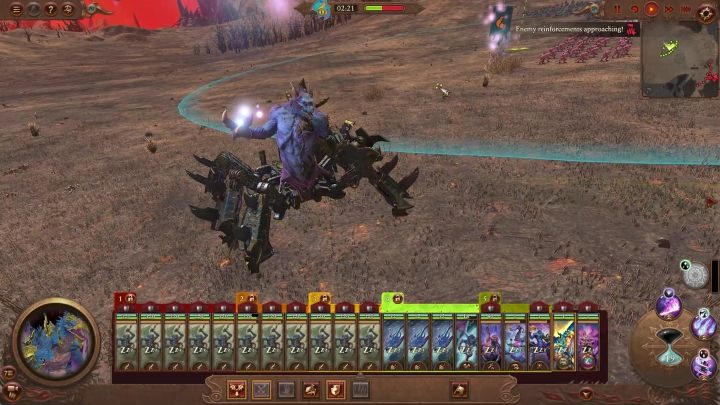 Make good use of the mobility of your flying units - Total War Warhammer 3: Tzeentch - military - Tzeentch - Total War Warhammer 3 Guide