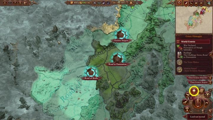 To open the Winds of Magic Manipulation menu, press "sun" in the lower right corner (on the circular menu) - Total War Warhammer 3: Tzeentch - unique mechanics - Tzeentch - Total War Warhammer 3 Guide