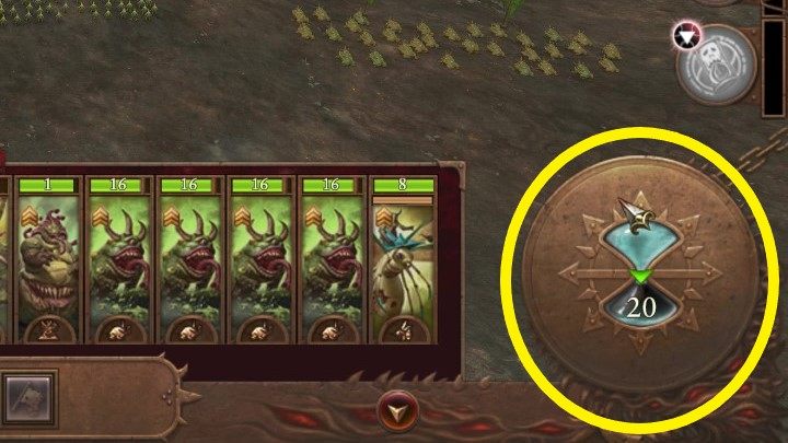 When the game starts, check the bottom right corner of the screen - Total War Warhammer 3: Winds of Magic and spells - Military - Total War Warhammer 3 Guide