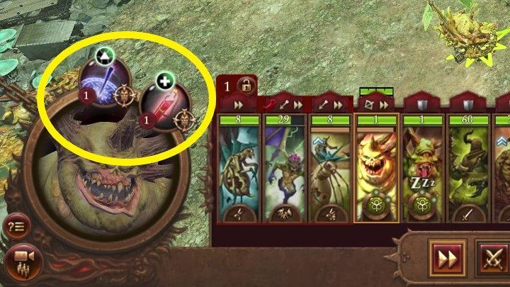 After selecting a hero, take a look at their portrait - Total War Warhammer 3: Winds of Magic and spells - Military - Total War Warhammer 3 Guide