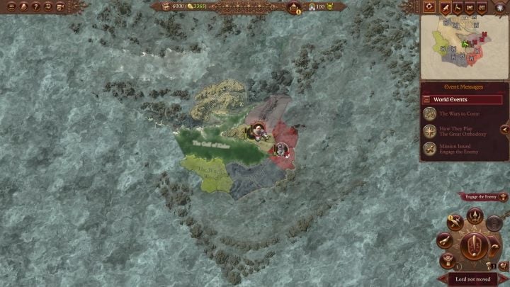 Just like with The Ice Court, The Great Orthodoxy should naturally develop to the north - Total War Warhammer 3: Kislev - how to start? - Kislev - Total War Warhammer 3 Guide