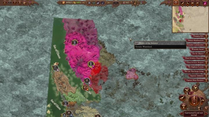 From the very beginning of the game you are at war with the neighboring Norsca clans - Total War Warhammer 3: Slaanesh - how to start? - Slaanesh - Total War Warhammer 3 Guide