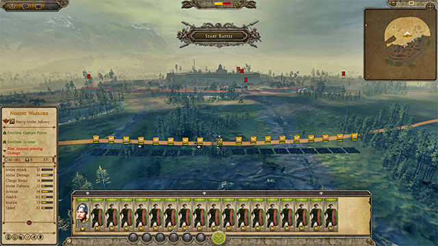 First thing you should do after entering a battlefield is to check the territory - Starting position - Battle - Total War: Attila - Game Guide and Walkthrough