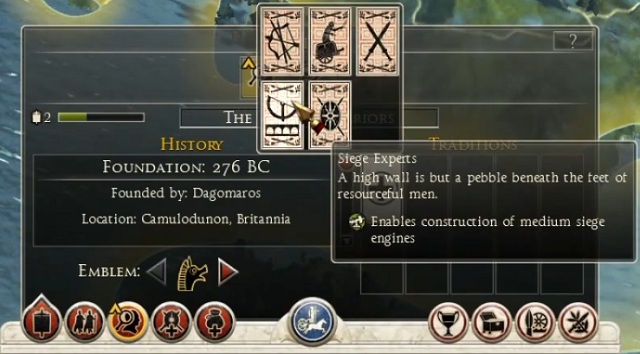 Which traditions should be chosen - Experience; traditions | Army - Army - Total War: Rome II Game Guide