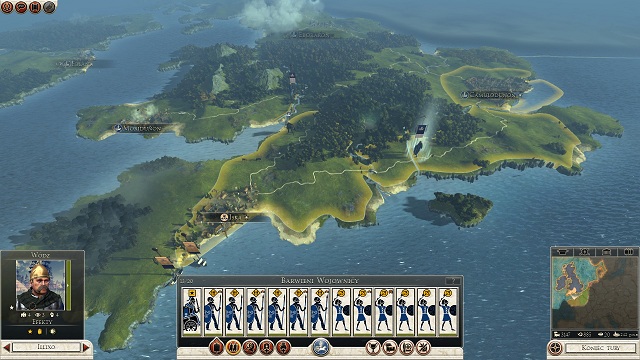 Each army moves as fast as the slowest unit: if it consists of cavalry and war machines, the entire group will move, on the map, much slower than a legion consisting of horsemen only - Moving your forces | Army - Army - Total War: Rome II Game Guide