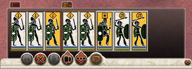 Dragging RMB when the unit is selected will allows you to form a rank with desired width and depth - Managing your troops | Battle - Battle - Total War: Rome II Game Guide