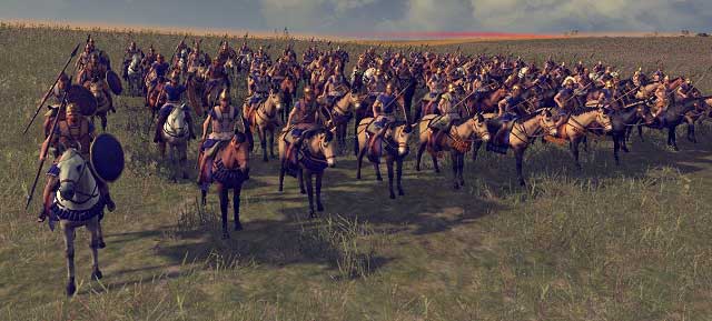 This is heavy cavalry, able to destroy even medium armored enemy infantry - Land units | Army - Army - Total War: Rome II Game Guide