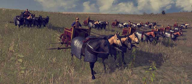These animals, like chariots, are used to break down enemy lines, but unlike war machines they can stand longer in melee fight - Land units | Army - Army - Total War: Rome II Game Guide