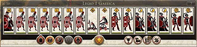 In early game Roman legions are combined of various troops. - Battles - General tips - Total War: Rome II - Caesar in Gaul - Game Guide and Walkthrough
