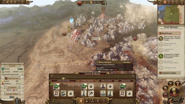 Another province under your control. - Greenskins Campaign Walkthrough and Tips - Greenskins - Total War: Warhammer Game Guide
