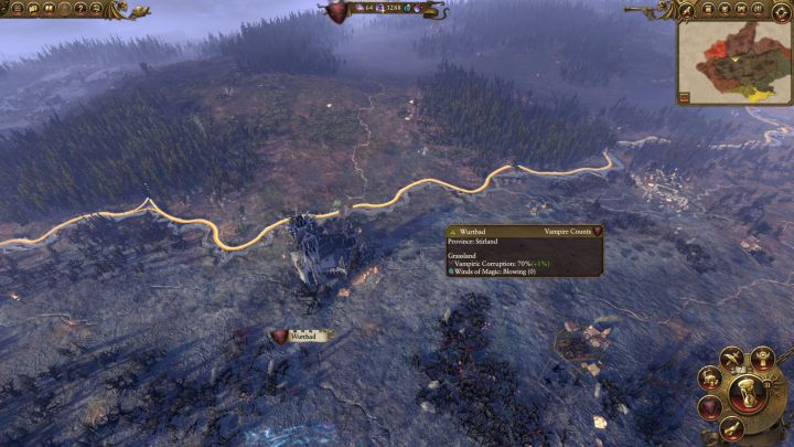 Corruption spreading further and further. - Vampire Counts Campaign Walkthrough and Tips - Vampire Counts - Total War: Warhammer Game Guide