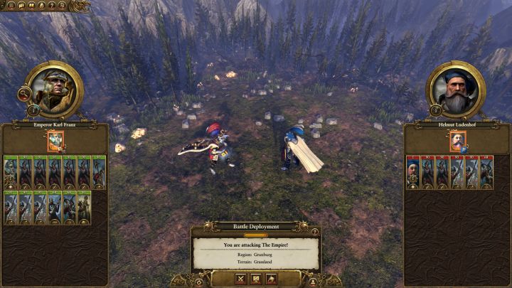 During first battles you will have a huge advantage over the enemy. - Empire Campaign Walkthrough and Tips - Empire - Total War: Warhammer Game Guide