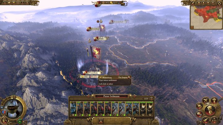 Wissenburg, one of your last (for now) settlements to conquer. - Empire Campaign Walkthrough and Tips - Empire - Total War: Warhammer Game Guide