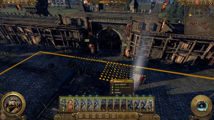 Gates should be blocked with infantry effective against charges. - Sieges | Battles - Battles - Total War: Warhammer Game Guide