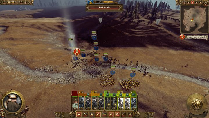 The first encounter is an easy one. - Dwarven Campaign Walkthrough and Tips - Dwarves - Total War: Warhammer Game Guide