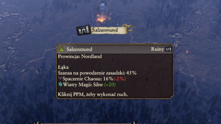 The state of Winds of Magic can be checked on world map. - What are Winds of Magic - Spells and Winds of Magic - Total War: Warhammer Game Guide