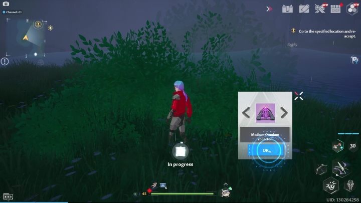 With the Omnium Collector prepared, you must now find a secluded spot - Tower of Fantasy: Omnium Beacon - Adventure - Tower of Fantasy Guide