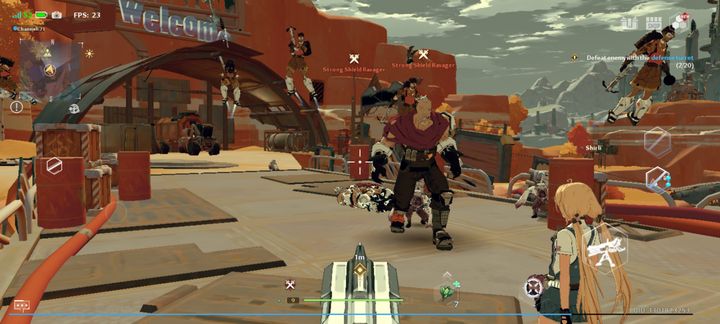 Tower of Fantasy is, among other things, an MMO meaning that you will see many players - Tower of Fantasy: Beginners guide - Basics - Tower of Fantasy Guide