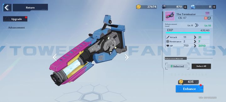 By entering Simulacrum and then selecting a character, you can equip 3 weapons in that slot - Tower of Fantasy: Beginners guide - Basics - Tower of Fantasy Guide