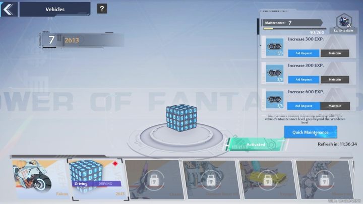 In this menu, you can decide which vehicle you want to summon and check what vehicles there are to unlock and how to unlock them - Tower of Fantasy: Vehicles - list of all, how to unlock? - Basics - Tower of Fantasy Guide