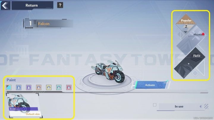 In addition, you can change the color of your car (Refit) - Tower of Fantasy: Vehicles - list of all, how to unlock? - Basics - Tower of Fantasy Guide