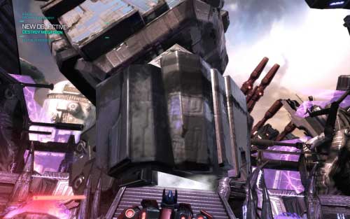 After the battle follow the marker - Chapter 3 - Metroplex Heeds the Call - p. 2 - Walkthrough - Transformers: Fall of Cybertron Game Guide & Walkthrough