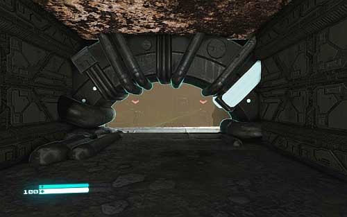 Return to the tunnel and follow the pointer - Chapter 4 - Eye of the Storm - p. 3 - Walkthrough - Transformers: Fall of Cybertron Game Guide & Walkthrough