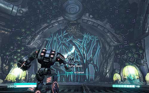 In this mission you will control Jazz who is equipped with laser grapple - Chapter 5 - Cut and Run - p. 1 - Walkthrough - Transformers: Fall of Cybertron Game Guide & Walkthrough