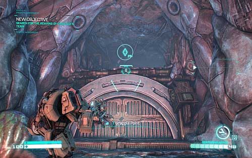 Move forward until you get to the ledge - Chapter 5 - Cut and Run - p. 1 - Walkthrough - Transformers: Fall of Cybertron Game Guide & Walkthrough