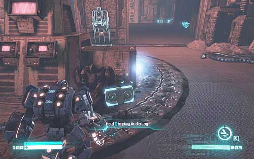When obstacle falls down jump onto it and get on the other side - Chapter 5 - Cut and Run - p. 1 - Walkthrough - Transformers: Fall of Cybertron Game Guide & Walkthrough