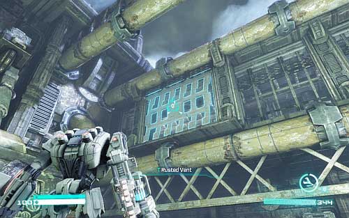 Follow Cliffjumper to the huge steel doors - Chapter 5 - Cut and Run - p. 2 - Walkthrough - Transformers: Fall of Cybertron Game Guide & Walkthrough