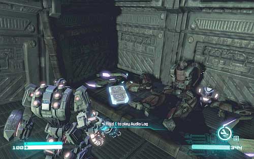 Jump into the tunnel and move right - Chapter 5 - Cut and Run - p. 2 - Walkthrough - Transformers: Fall of Cybertron Game Guide & Walkthrough