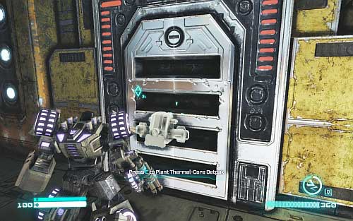 Destroy them and place charge on the marked doors (picture) - Chapter 8 - Combaticons Combine! - Walkthrough - Transformers: Fall of Cybertron Game Guide & Walkthrough