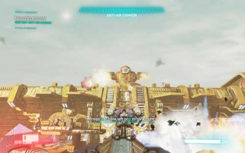 Move forward until you get to the lever near second turret - Chapter 8 - Combaticons Combine! - Walkthrough - Transformers: Fall of Cybertron Game Guide & Walkthrough