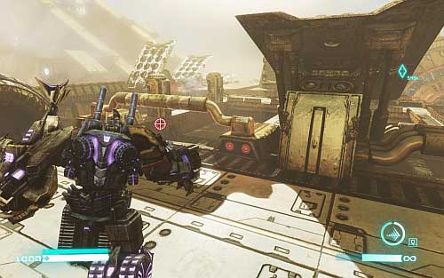 When you destroy the gun you will start to control powerful Bruticus - Chapter 8 - Combaticons Combine! - Walkthrough - Transformers: Fall of Cybertron Game Guide & Walkthrough