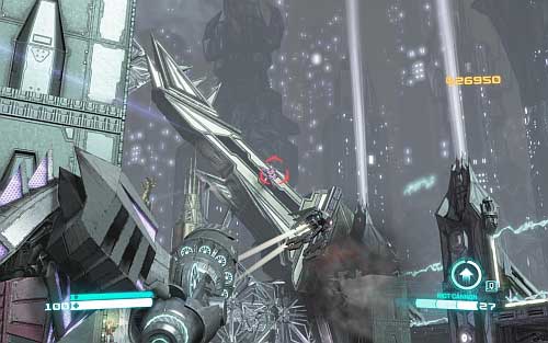 When you repel ground attacks you will have to deal with flying enemies and snipers - Chapter 9 - Megatron Returns - Walkthrough - Transformers: Fall of Cybertron Game Guide & Walkthrough